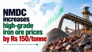 NMDC Increases High-Grade Iron Ore Prices by Rs 150/Tonne