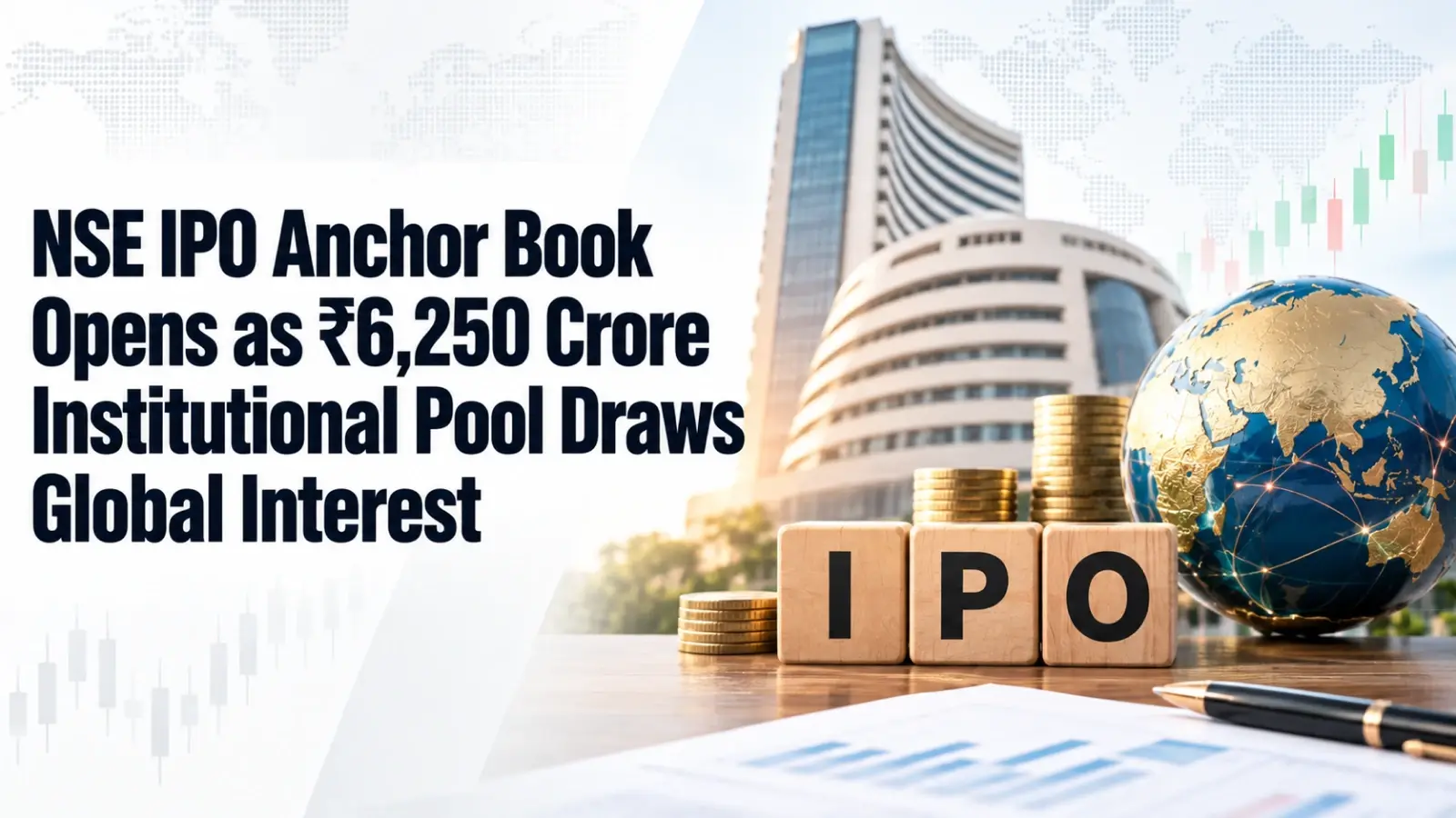 NSE IPO Anchor Book Opens as ₹6,250 Crore Institutional Pool Draws Global Interest