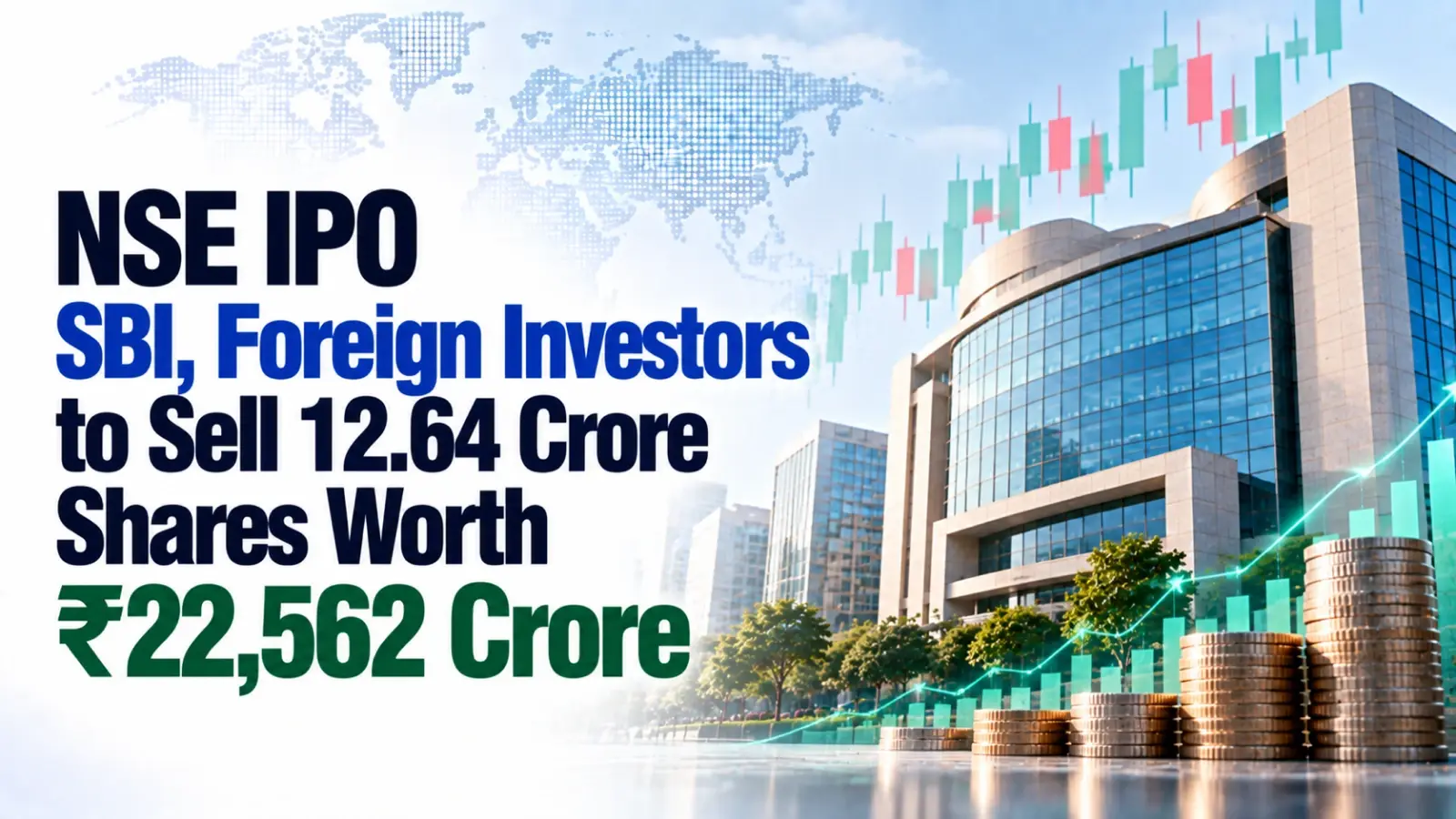 NSE IPO: SBI, Foreign Investors to Sell 12.64 Crore Shares Worth ₹22,562 Crore