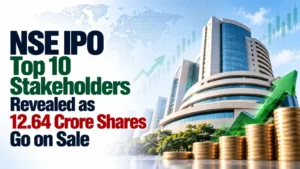 NSE IPO: Top 10 Stakeholders Revealed as 12.64 Crore Shares Go on Sale