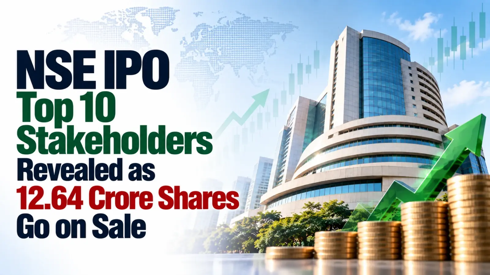 NSE IPO: Top 10 Stakeholders Revealed as 12.64 Crore Shares Go on Sale