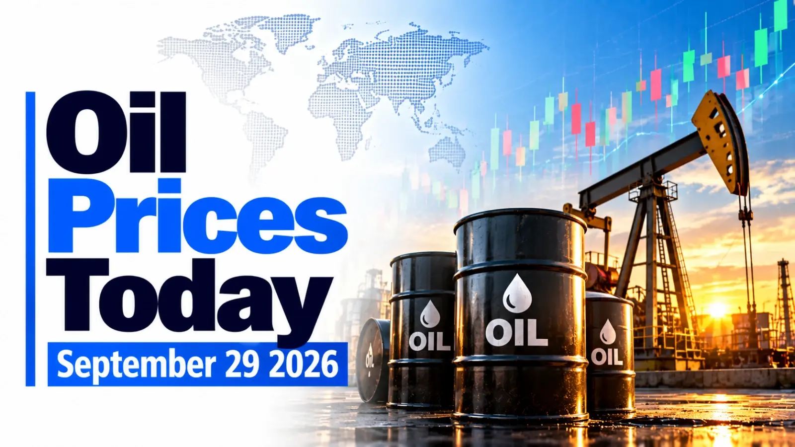 Oil Prices Today, September 29, 2026: Brent Rises 1.5% To $107 Per Barrel as Supply Concerns Keep Market on Edge