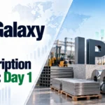 Om Galaxy IPO Day 1 Subscription Status: Issue Subscribed0.62 Times
