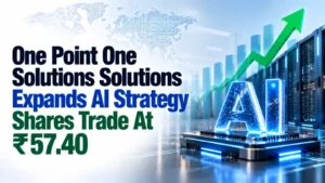 One Point One Solutions Expands AI Strategy; Shares Trade At ₹57.40