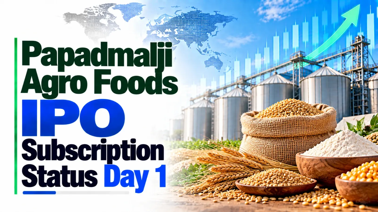 Papadmalji Agro Foods IPO Subscription Status Day 1