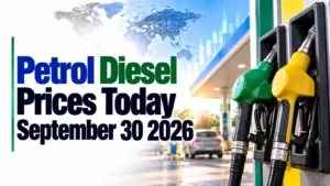 Petrol, Diesel Prices Today, September 30, 2026: Check Fuel Rates in Delhi, Mumbai, Kolkata, Chennai, Bengaluru