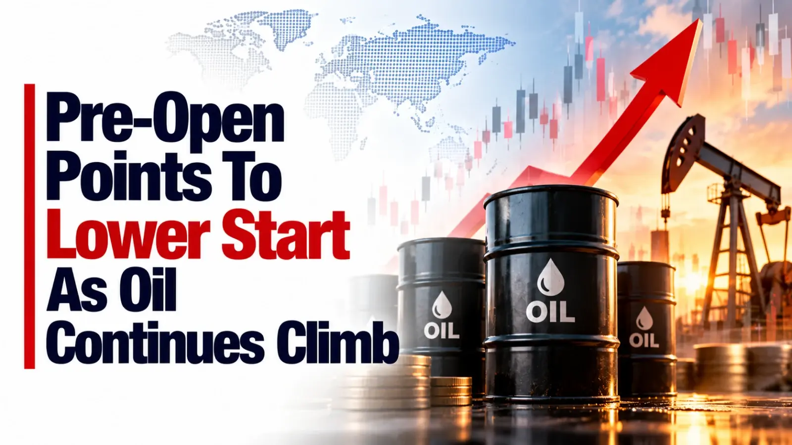 Pre-Open Points To Lower Start As Oil Continues Climb
