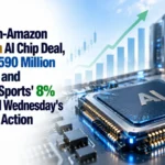 Qualcomm-Amazon $60 Billion AI Chip Deal, Chime's $590 Million Bank Buy, and Academy Sports' 8% Surge Lead Wednesday's Corporate Action
