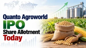 Quanto Agroworld IPO Share Allotment Today: Check Quanto AgroworldAllotment Status, Subscription Data and Online Share Allocation
