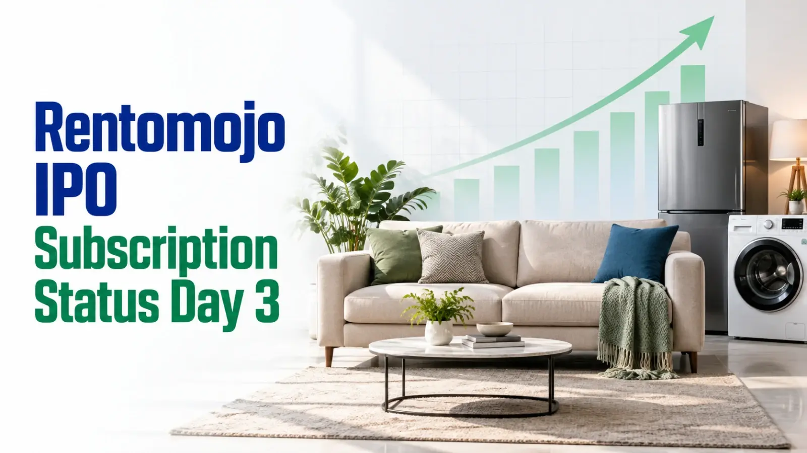 Rentomojo IPO Subscription Status Day 3