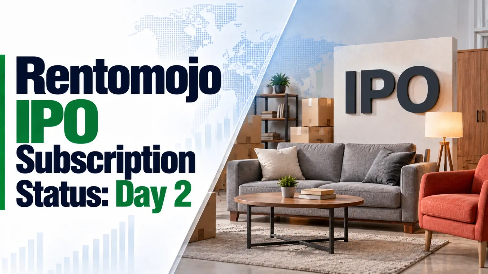Rentomojo IPO Day 2 Subscription Status
