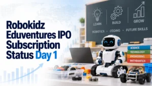 Robokidz Eduventures IPO Subscription Status Day 1: Issue Subscribed 9.23 Times