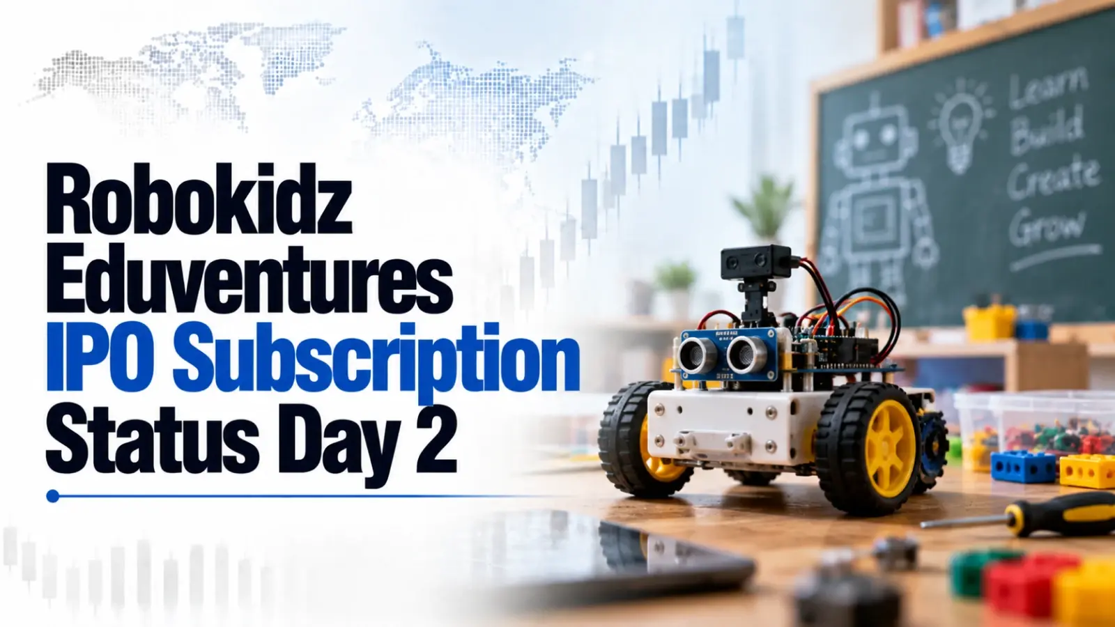 Robokidz Eduventures IPO Subscription Status Day 2
