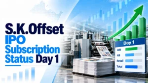 S.K.Offset IPO Subscription Status Day 1: Issue Subscribed 0.12 Times