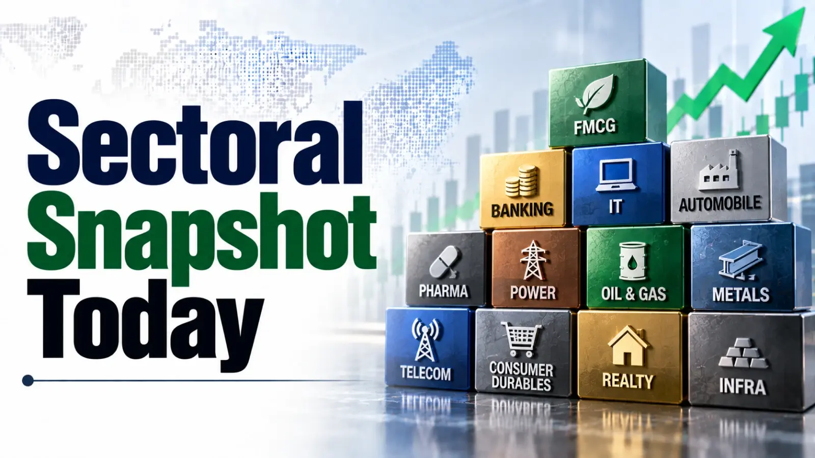 Sectoral Snapshot Today, September 8, 2026: Banks, Oil & Gas Drag; Defence Stocks Rally, Media And Pharma Gain