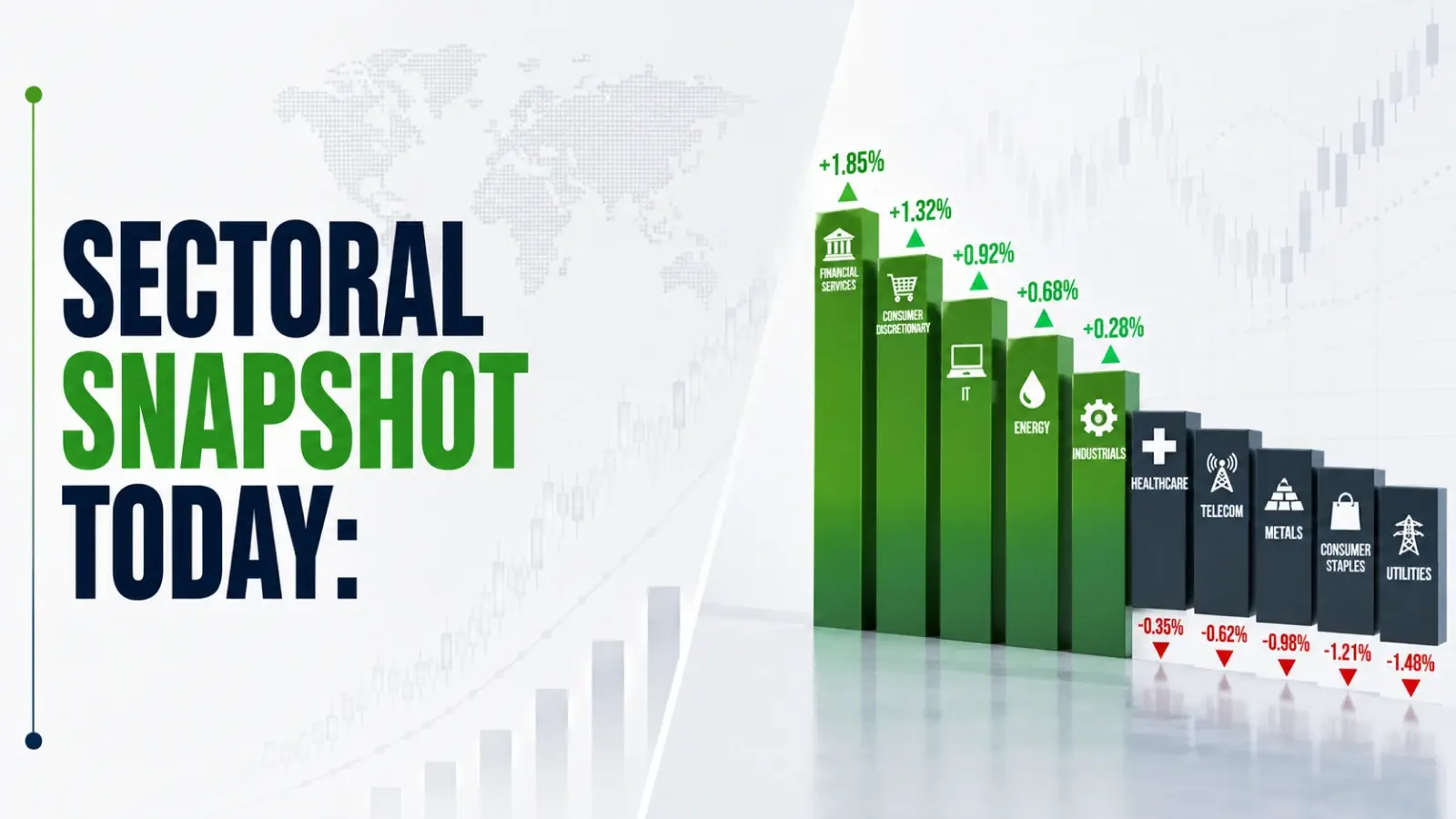 Sectoral Snapshot Today, September 1, 2026: Pharma, Banks, Autos Drag; IT, FMCG Stocks Gain