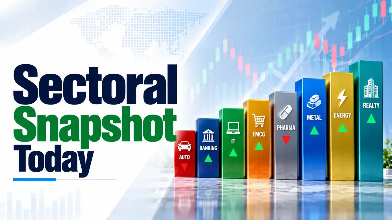 Sectoral Snapshot Today, September 28, 2026: PSU Banks Lead Selloff As Oil Surge Hits Indian Equities