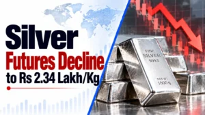 Silver Futures Decline to Rs 2.34 Lakh/Kg