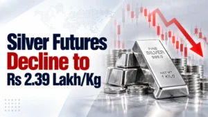 Silver Futures Decline to Rs 2.39 Lakh/Kg