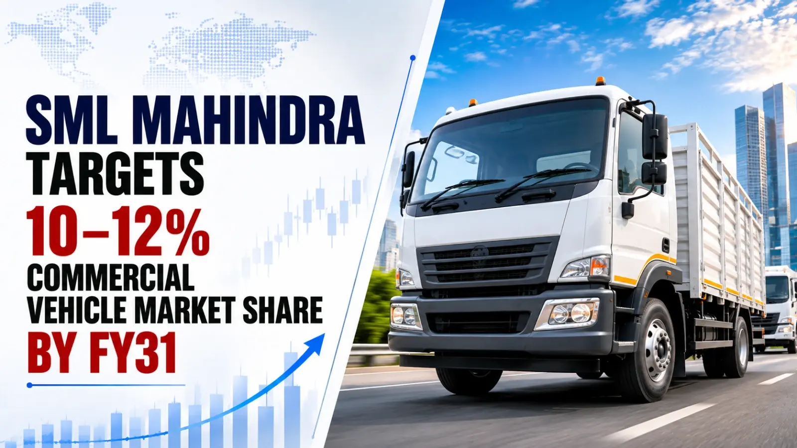 SML Mahindra Targets 10–12% Commercial Vehicle Market Share by FY31