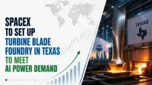 SpaceX To Set Up Turbine Blade Foundry in Texas To Meet AI Power Demand