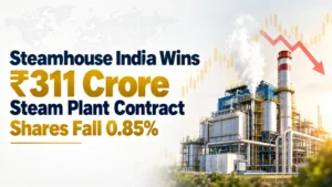 Steamhouse India Wins ₹311 Crore Steam Plant Contract; Shares Fall 0.85%