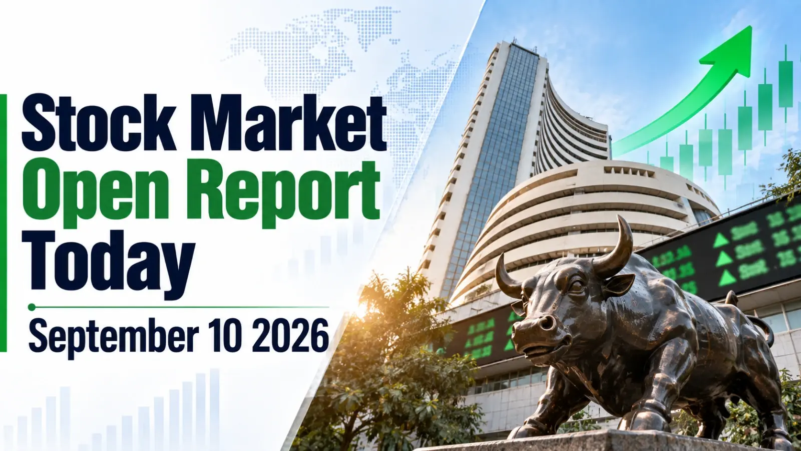Stock Market Open Report Today, September 10, 2026: Sensex, Nifty Trade Flat as Oil Remains Above $100, Global Markets Reel from Iran-US Escalation