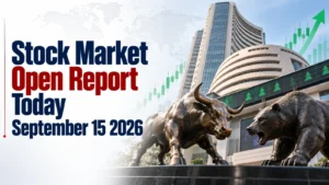 Stock Market Open Report Today, September 15, 2026: Sensex, Nifty Gain as IT Rally Offsets Elevated Oil Prices