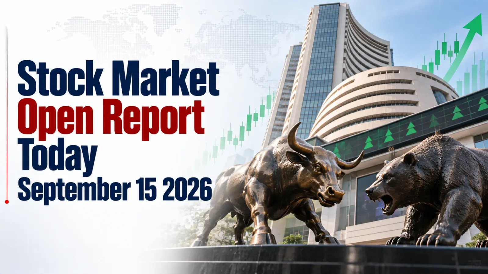 Stock Market Open Report Today, September 15, 2026: Sensex, Nifty Gain as IT Rally Offsets Elevated Oil Prices