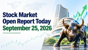 Stock Market Open Report Today, September 25, 2026: Sensex, Nifty Open in Green as Iran Talks Progress; Crude Slides, Asian Stocks Slip