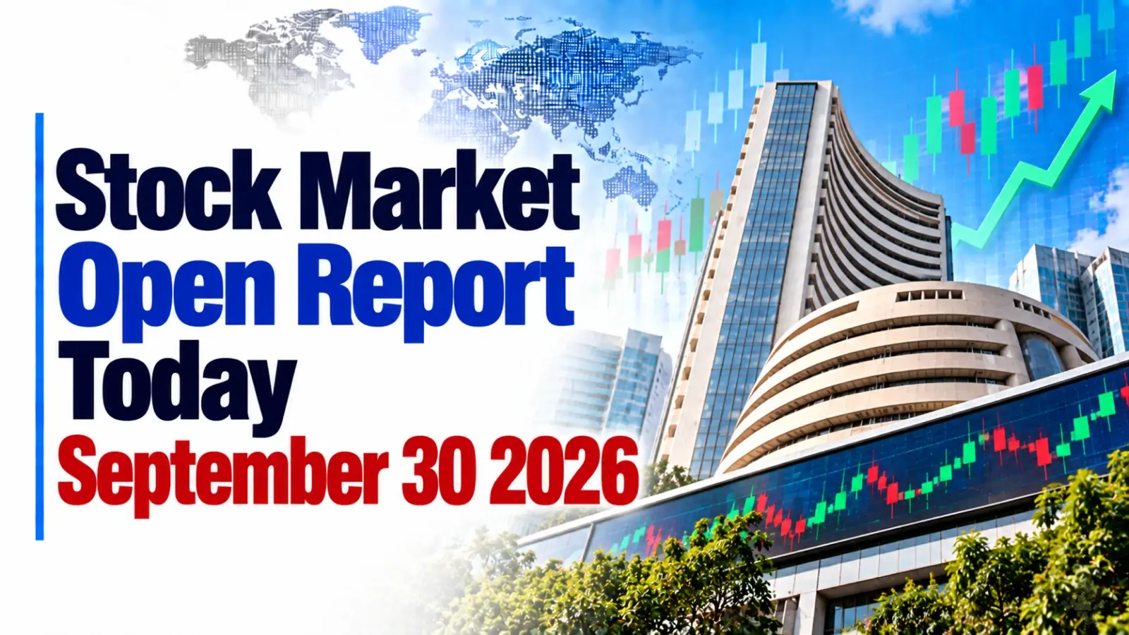 Stock Market Open Report Today, September 30, 2026: Nifty Flat, Sensex Up After Two Sessions Of Losses