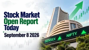 Stock Market Open Report Today, September 8, 2026: Sensex, Nifty Decline as Iran, Oil Weigh