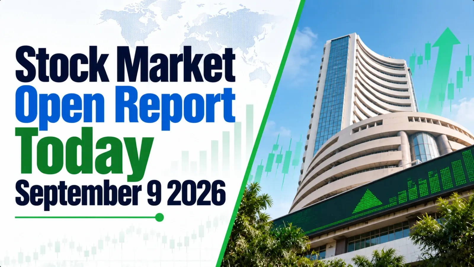 Stock Market Open Report Today, September 9, 2026: Markets Extend Losses As Iran War Sends Oil Racing Towards $100