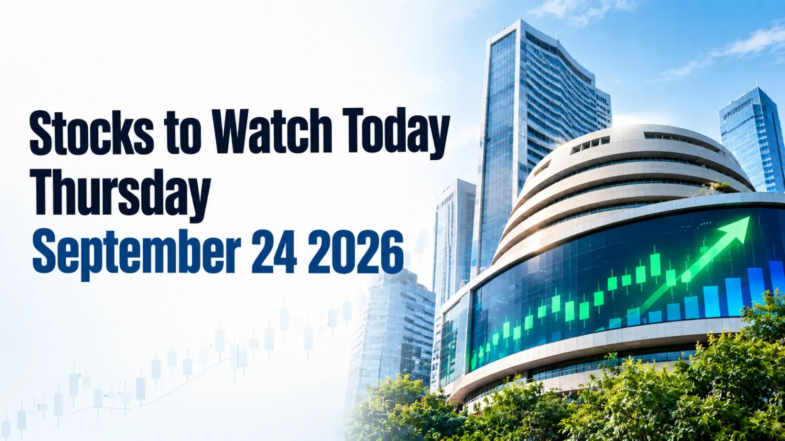 Stocks to Watch Today, Thursday, September 24, 2026: Pyramid Technoplast, Bharat Dynamics, BCPL Railway Infrastructure, Max Estates, Accord Transformer & Switchgear
