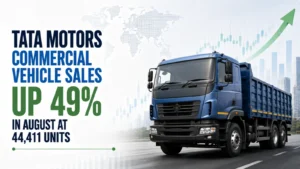 Tata Motors Commercial Vehicle Sales Up 49% in August at 44,411 Units