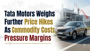 Tata Motors Weighs Further Price Hikes As Commodity Costs Pressure Margins