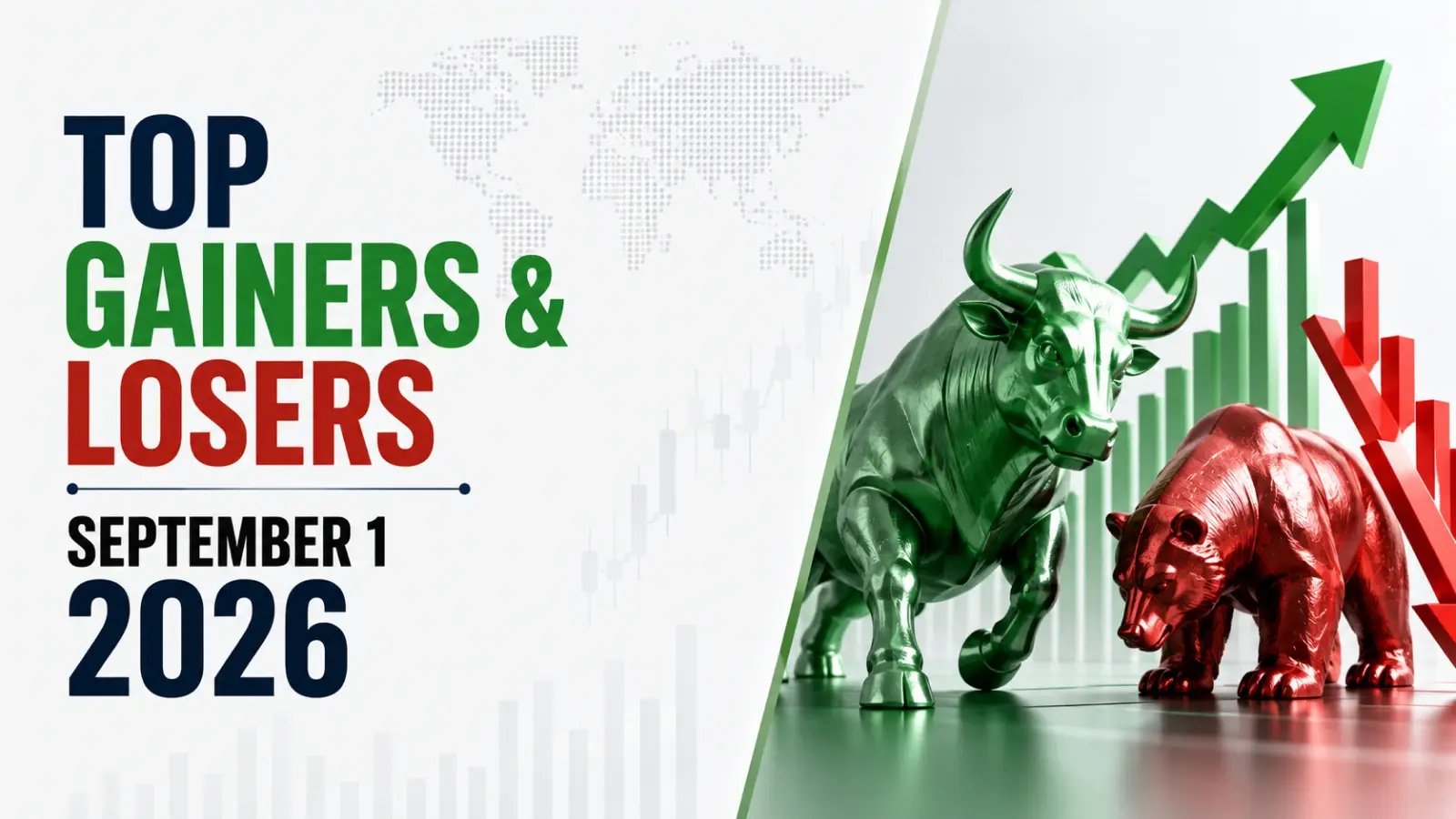 Top Gainers & Losers September 1 2026