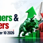 Top Gainers & Losers on September 10, 2026 at 12:00 PM: Power Grid Leads Gains, IT Stocks Remain Under Pressure