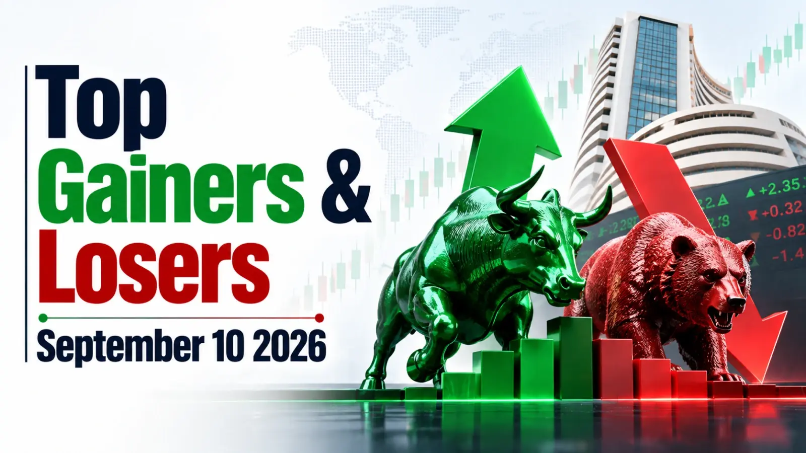 Top Gainers & Losers on September 10 2026