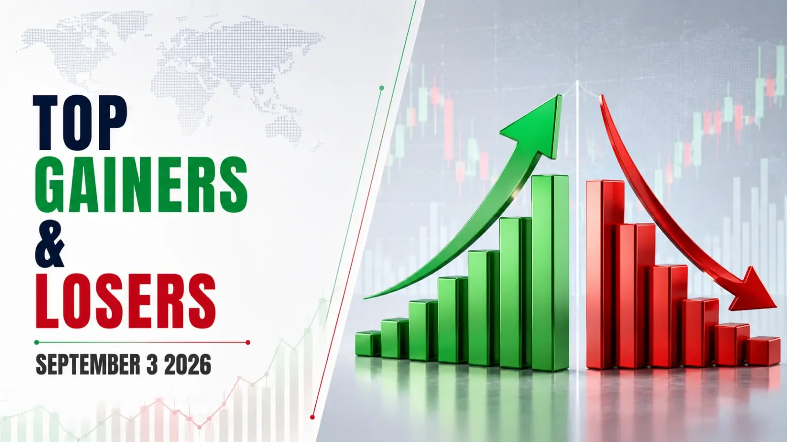 Top Gainers and Losers on September 3 2026