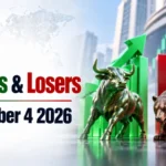 Top Gainers and Losers on September 4, 2026 at 12:00 PM: SBI Life Leads Gainers, HCL Technologies Tops Losers