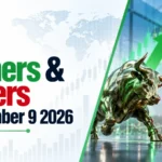 Top Gainers & Losers on September 9, 2026 at 12:00 PM: Adani Enterprises Leads, IT Stocks Under Pressure