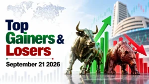 Top Gainers & Losers, September 21, 2026 at 12:00 PM IST: HDFC Life Leads Gainers