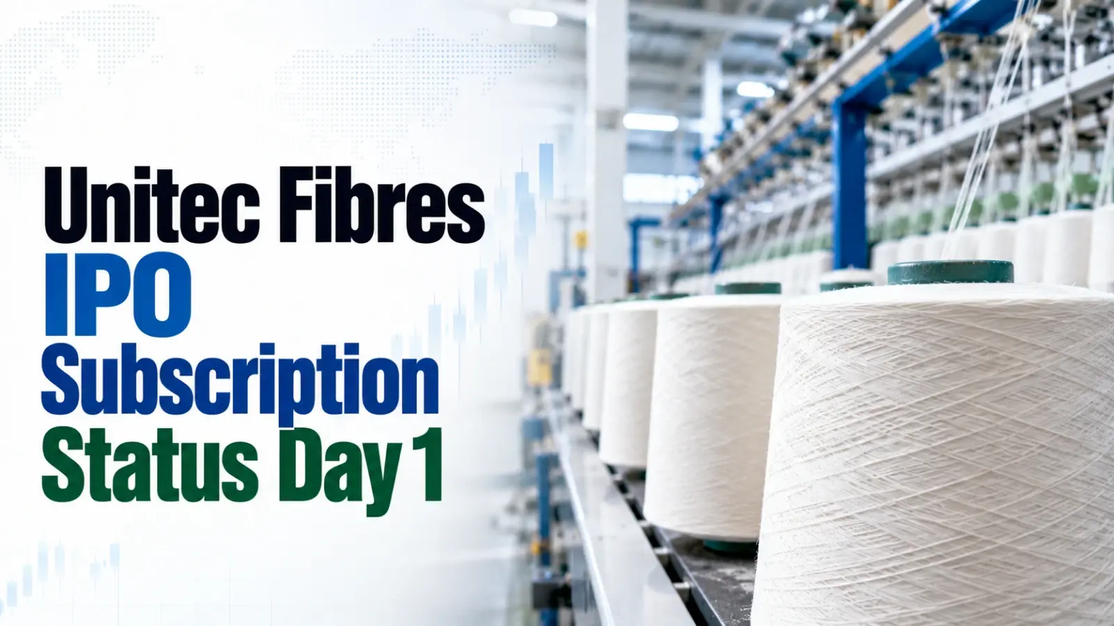 Unitech Fibres IPO Subscription Status Day 1