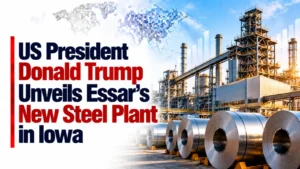 US President Donald Trump Unveils Essar’s New Steel Plant in Iowa