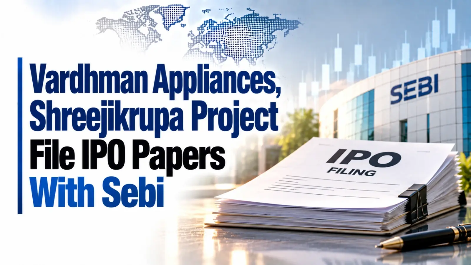 Vardhman Appliances, Shreejikrupa Project File IPO Papers With Sebi
