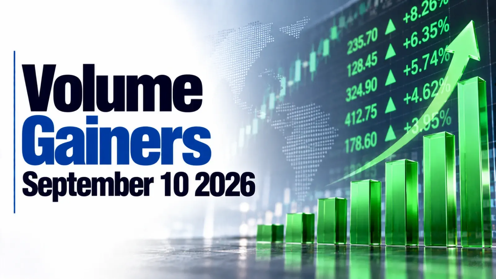 Volume Gainers on September 10 2026