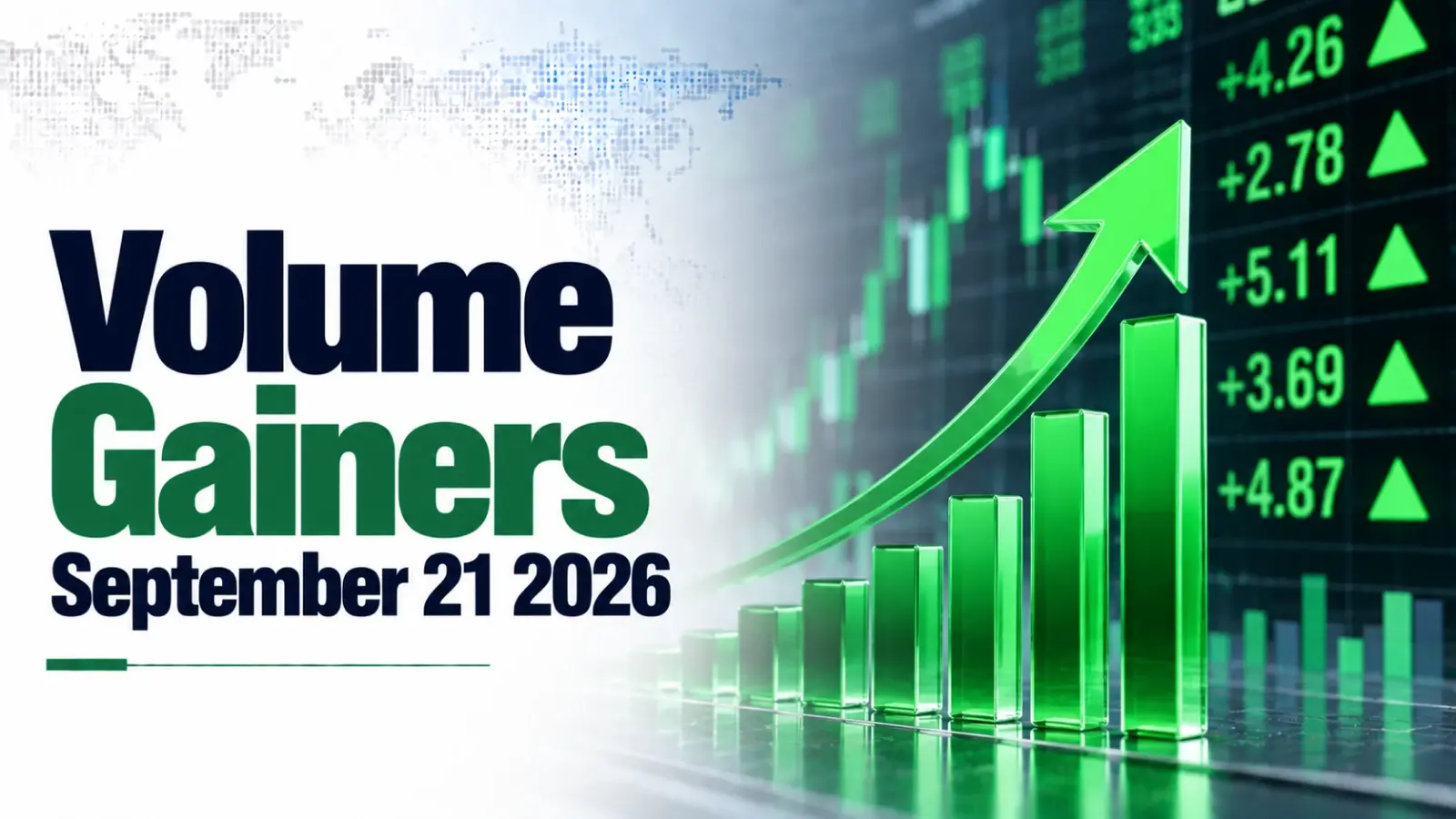 Volume Gainers September 21 2026