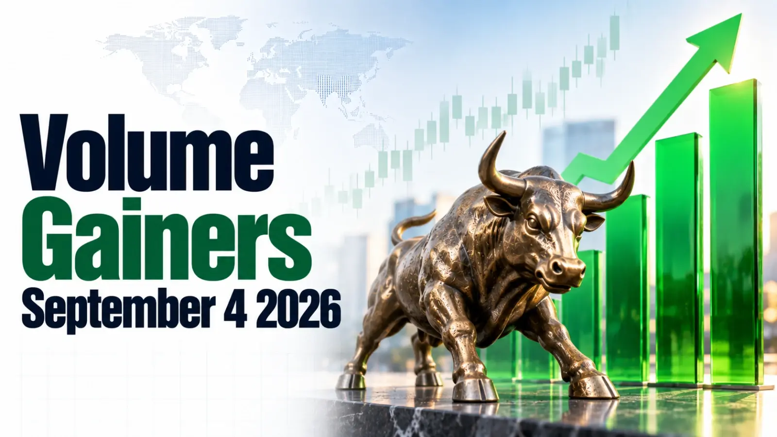 Volume Gainers on September 4 2026