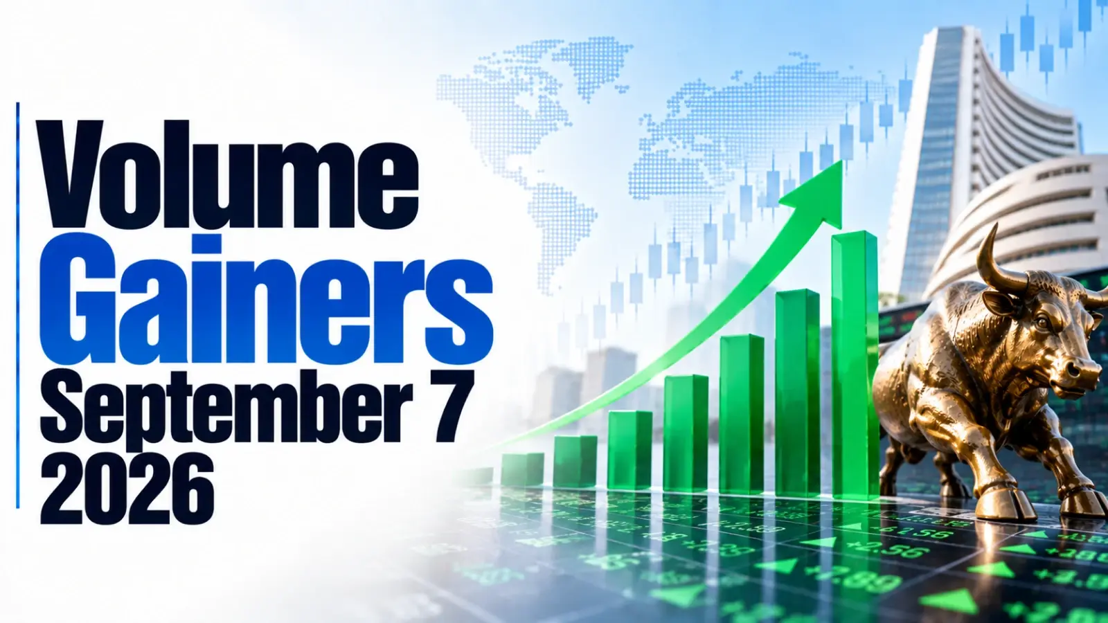 Volume Gainers on September 7 2026